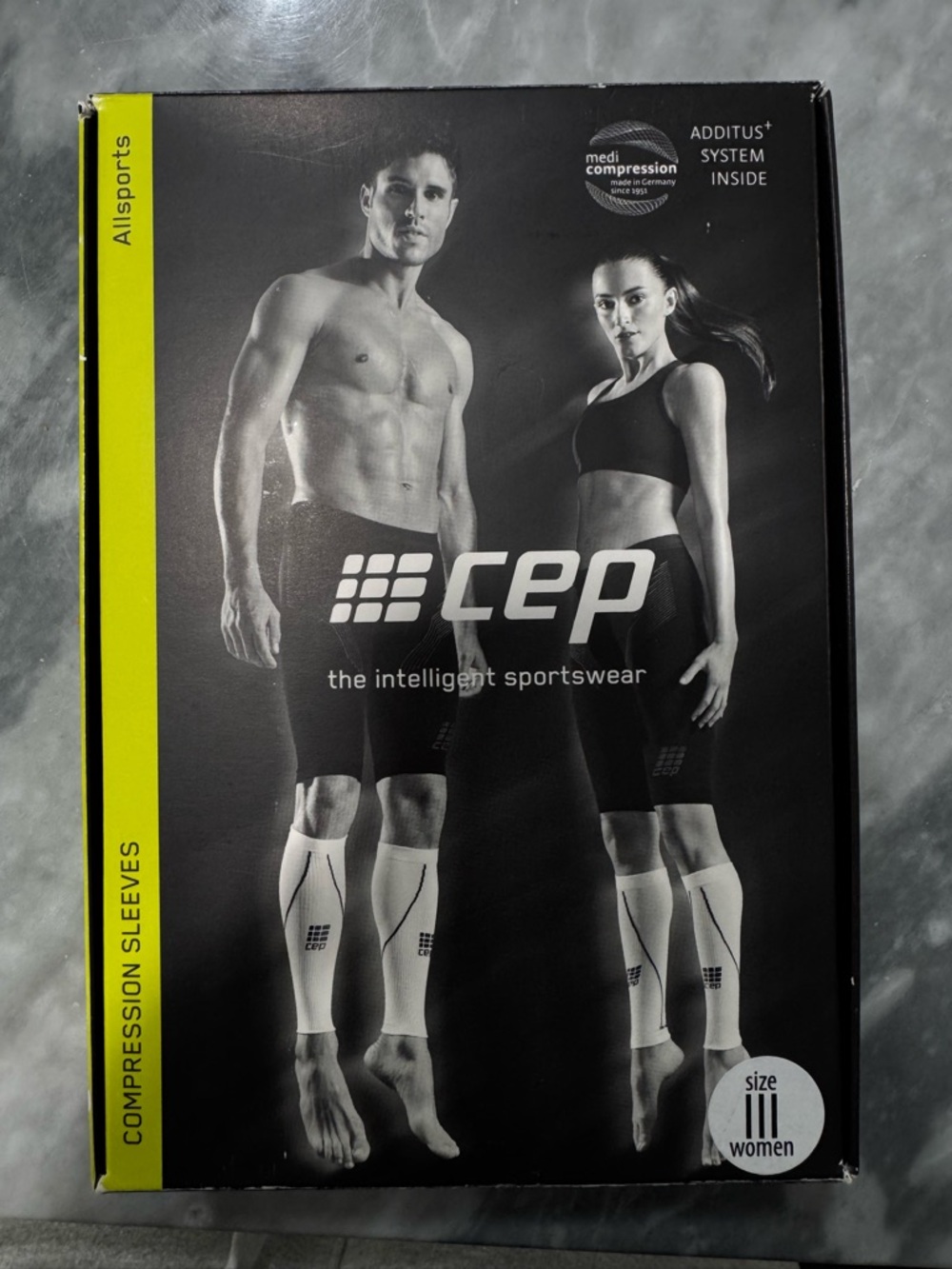 CEP Women's White Compression Sleeves - Size III